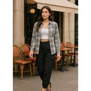 FB Movement Women's Black Cargo Pants L | Utilitarian, Athflow, Gorpcore